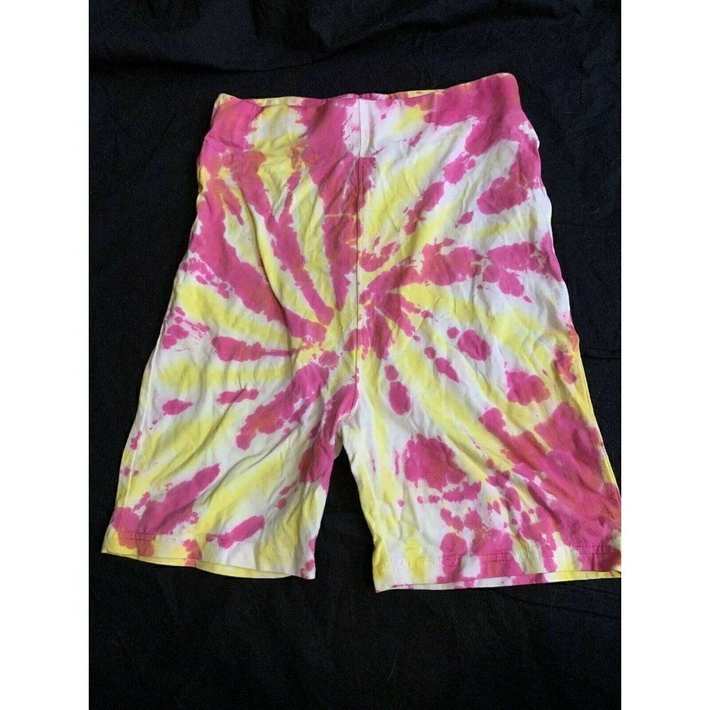 Missguided New Tie Dye High waist shorts